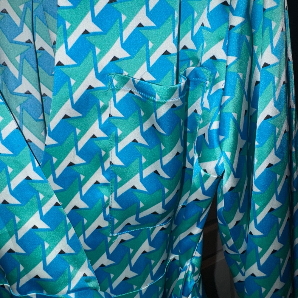Forever 21 Blue and White Mini Dress - Picture 4 of 7